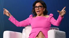 Linda Yaccarino, CEO of X Corp., formerly Twitter, speaks during a keynote at the Consumer Electronics Show (CES) in Las Vegas, Nevada, on January 7, 2025.