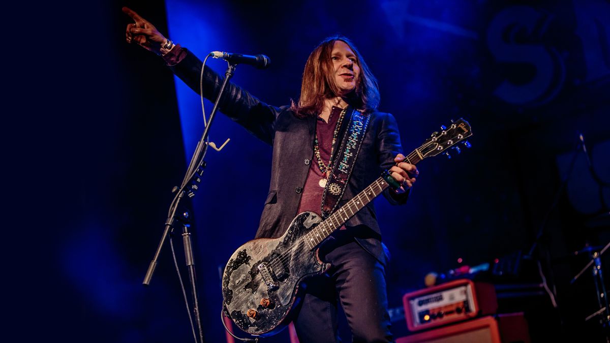 Charlie Starr of American Southern rock band Blackberry Smoke performs on stage on March 11, 2017 in Milan, Italy