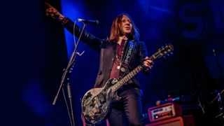 Charlie Starr of American Southern rock band Blackberry Smoke performs on stage on March 11, 2017 in Milan, Italy