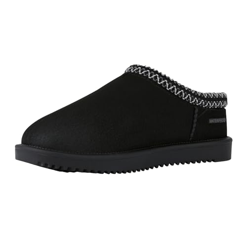 Regatta Womens Risley Mule Waterproof Lifestyle Shoes, Slip on With Foam Insock - Perfect for Outdoors, Casual Wear Black