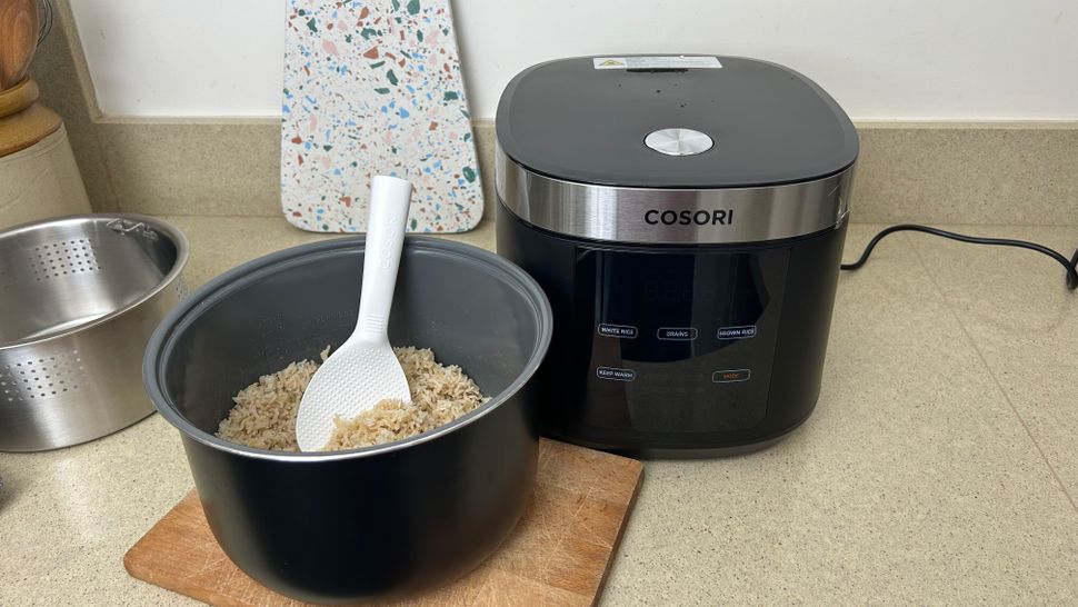 Cosori rice cooker review a countertop cooker for more than just rice