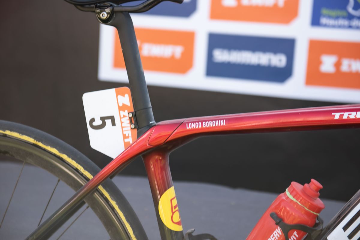 Elisa Longo Borghini Paris-Roubaix race-winning Trek Domane