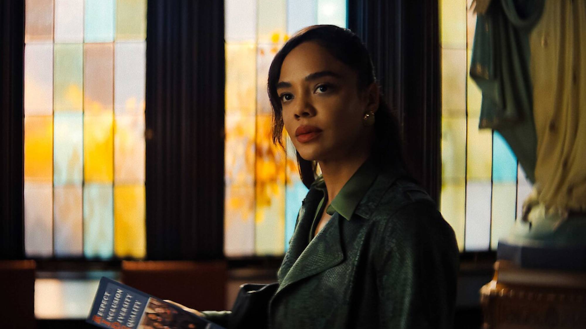 Tessa Thompson as Anna in Netflix&#039;s &amp;quot;His &amp;amp; Her&amp;quot;