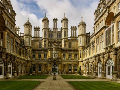 Inner courtyard — Burghley House. ©Paul Highnam for the Country Life Picture Library