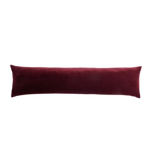 Quince, Cotton Velvet Oversized Lumbar Pillow Cover