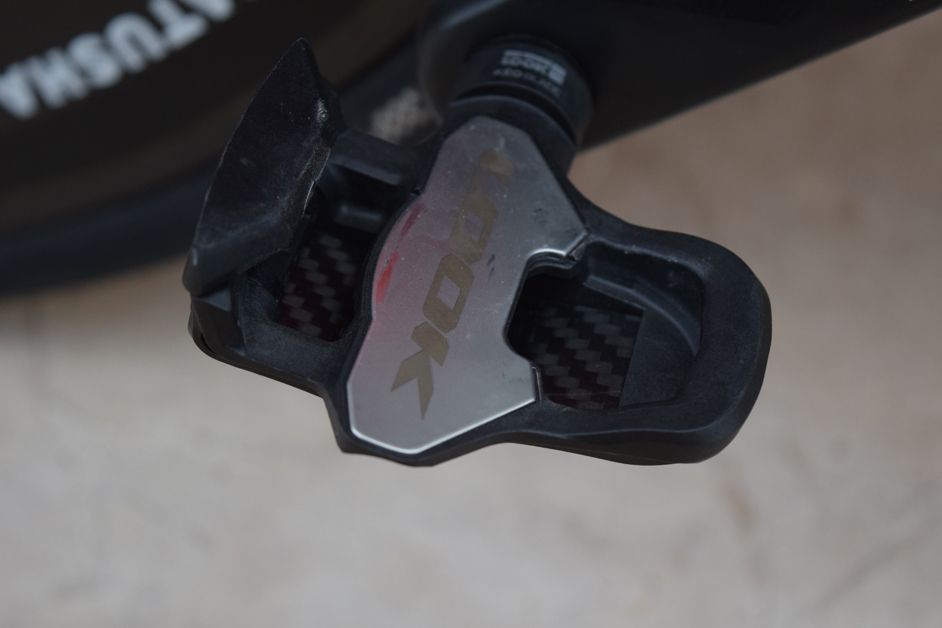 Look Keo Carbon pedals are common in the WorldTour peloton