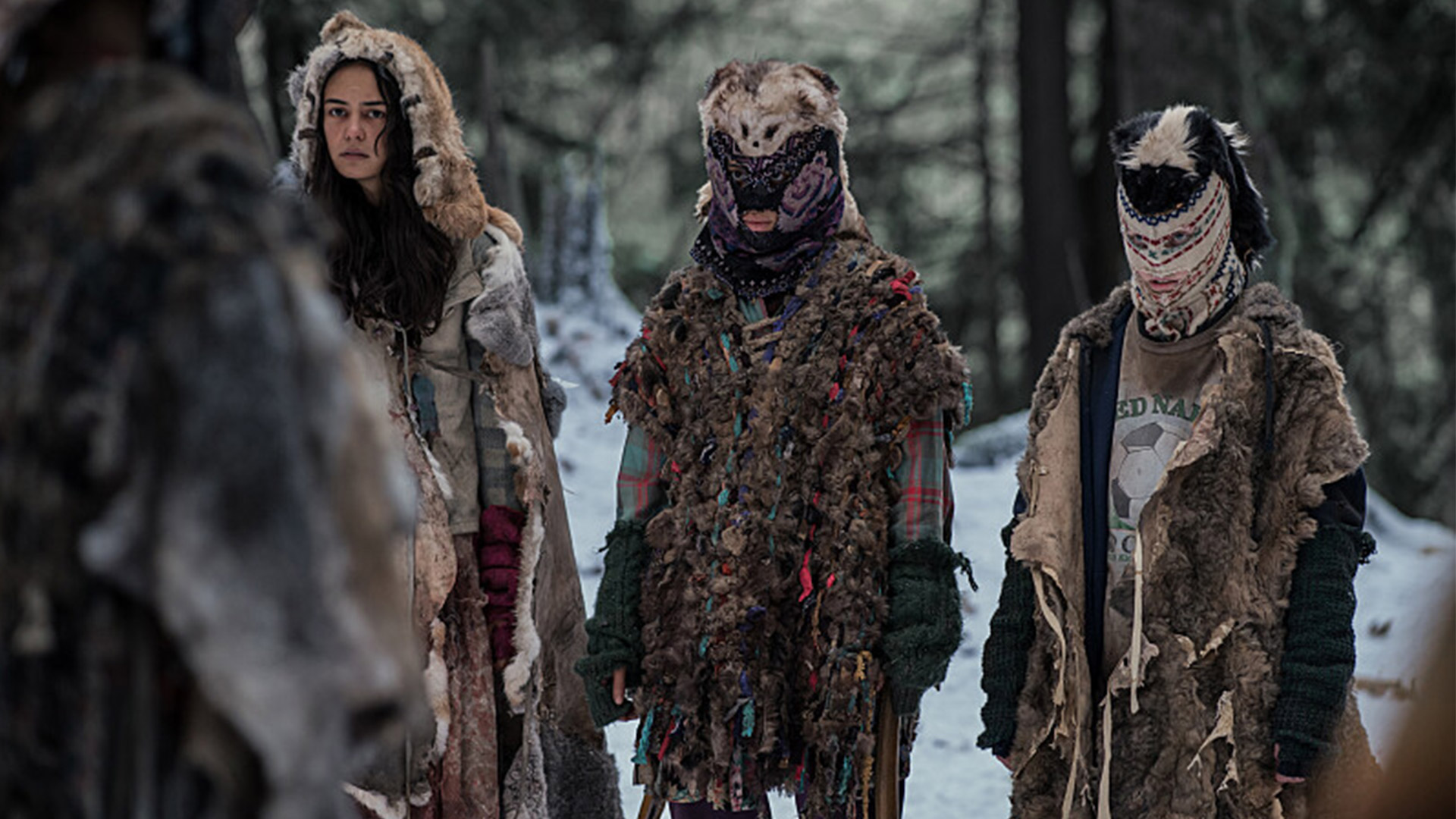 The girls use their masks in Yellowjackets season 3