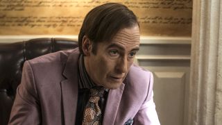 Saul goodman in law office on Better Call Saul