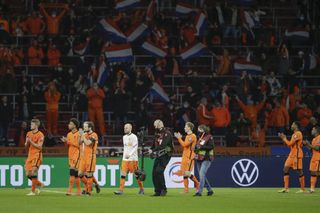Holland won in front of supporters