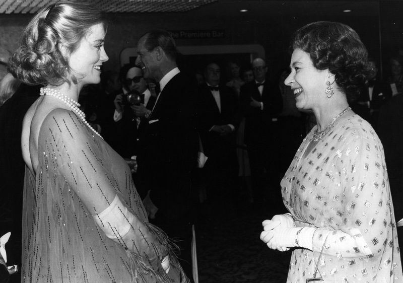 Celebrities Meeting Queen Elizabeth Photos Celebrities and Royalty