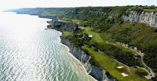 Thracian Cliffs pictured from above