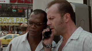 Samuel L. Jackson and Bruce Willis in Die Hard with a Vengeance