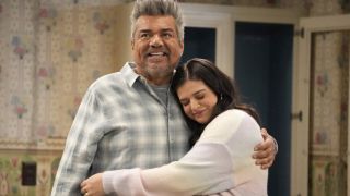 George Lopez and Mayan Lopez in NBC's Lopez vs. Lopez