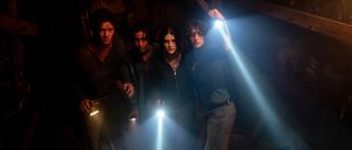 Ella Rubin, Michael Cimino, Belmont Cameli, Odessa A’zion star in UNTIL DAWN