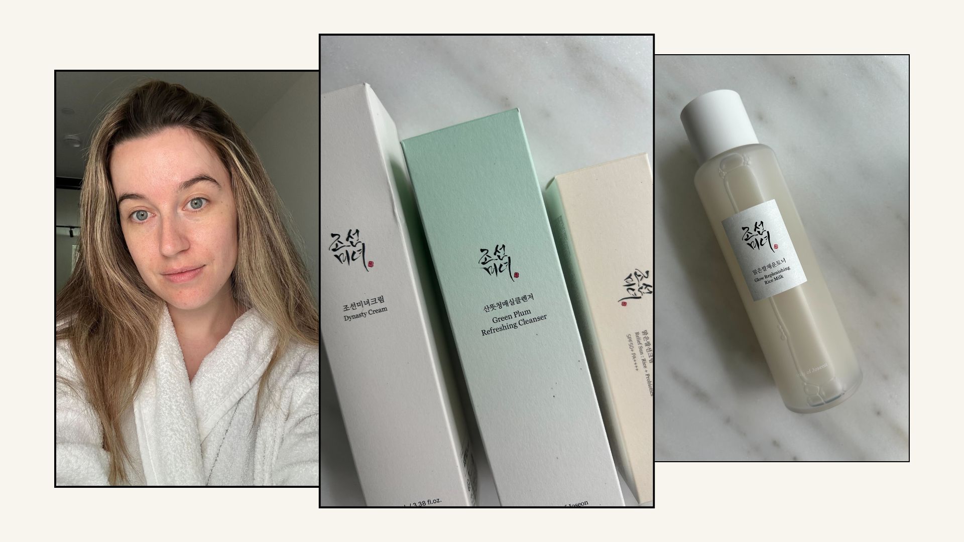Junior beauty editor, Grace Lindsay, testing Beauty Of Joseon skincare