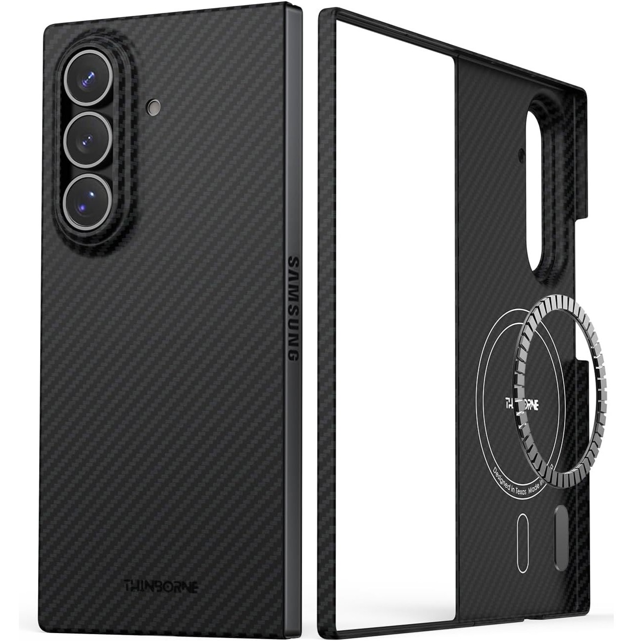 Thinborne Samsung Galaxy Z Fold 7 600D Aramid Fiber Case
