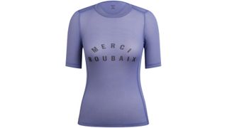 Rapha women's Pro Team mesh base layer in grey blue