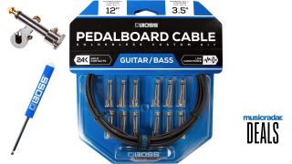 Boss Pedalboard Cable Kit