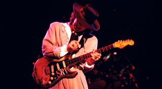 Stevie Ray Vaughan performs live in Los Angeles