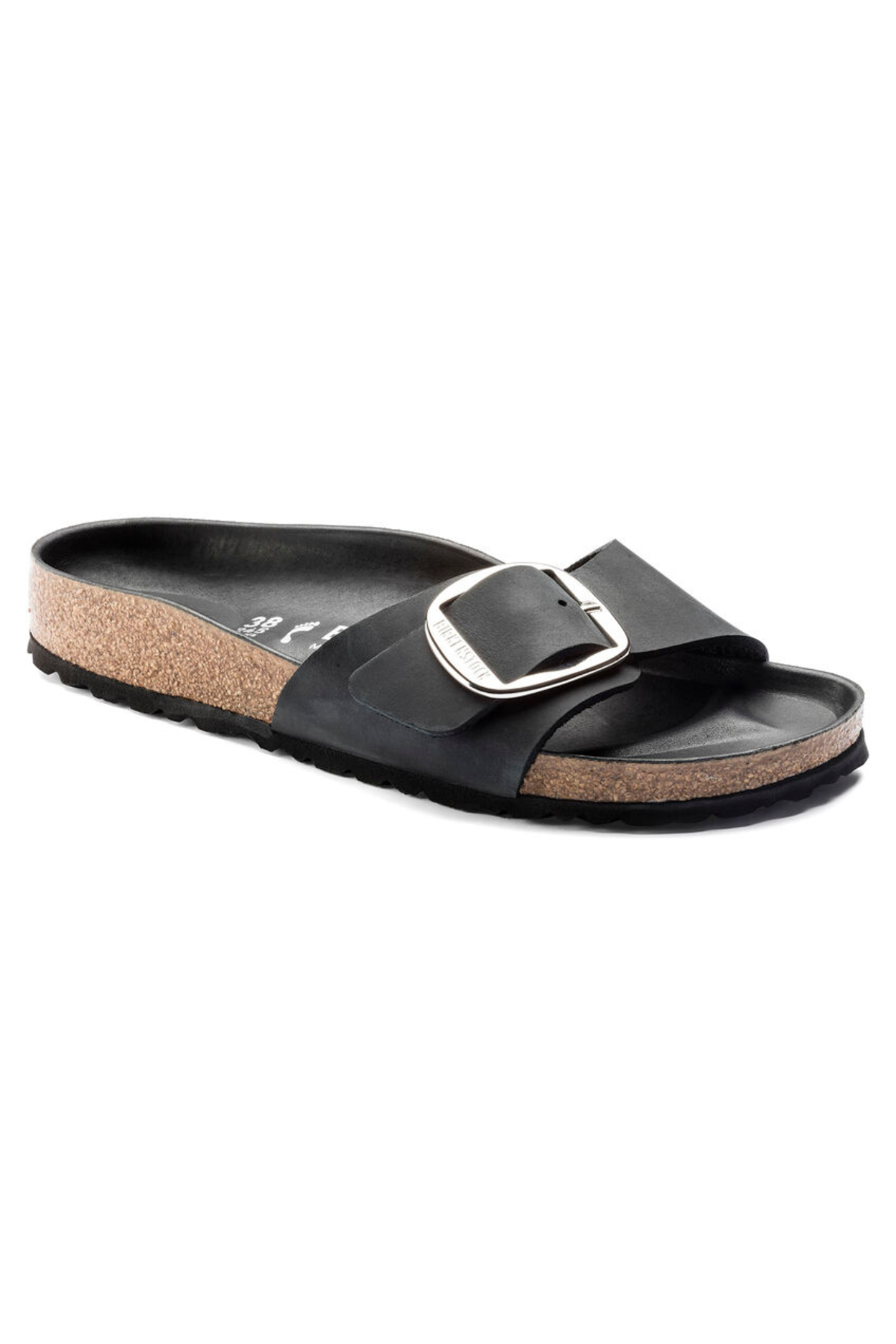 black Birkenstock sandals