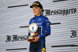 Gaia Realini third overall and top Italian rider at the 2023 Giro Donne