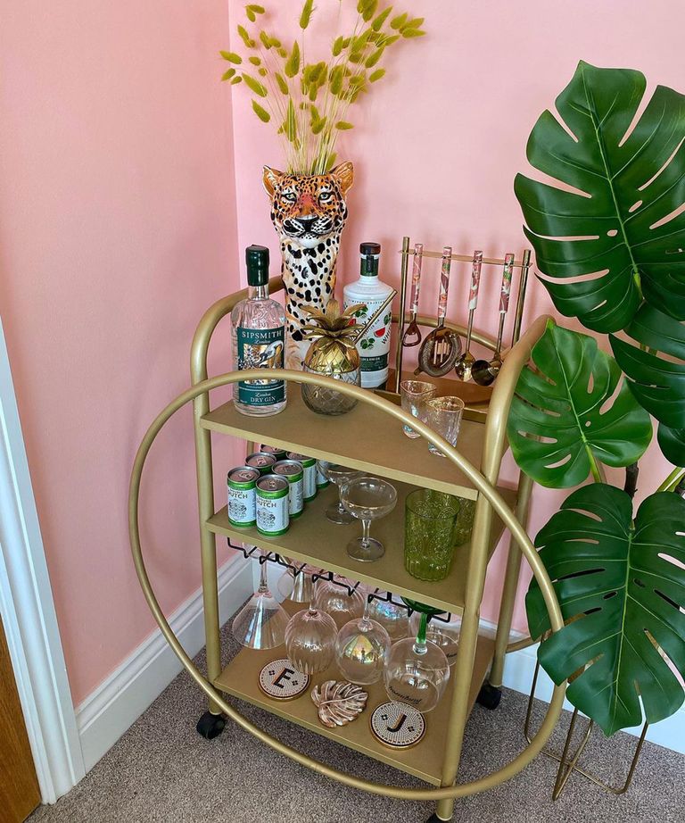 DIY bar carts 10 homemade drink trolleys ideas Real Homes