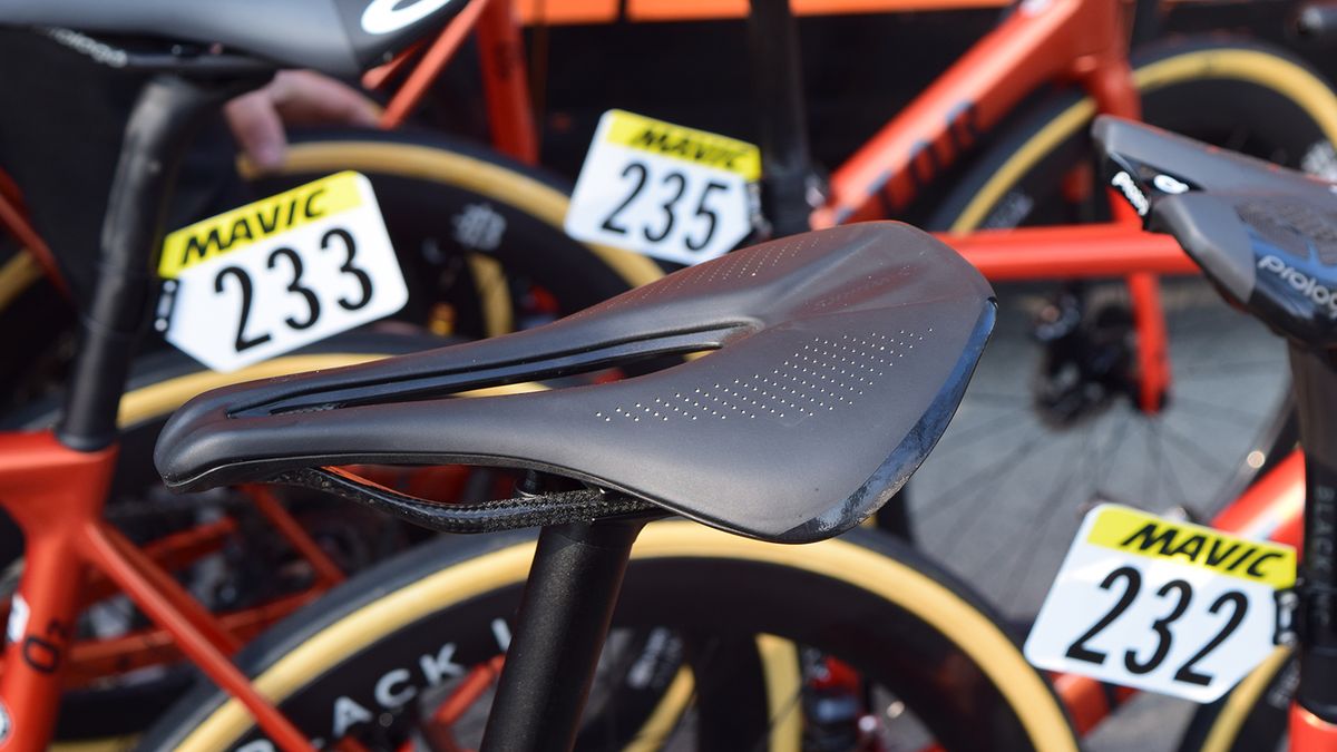 Boom also runs a Specialized S-Works Power saddle