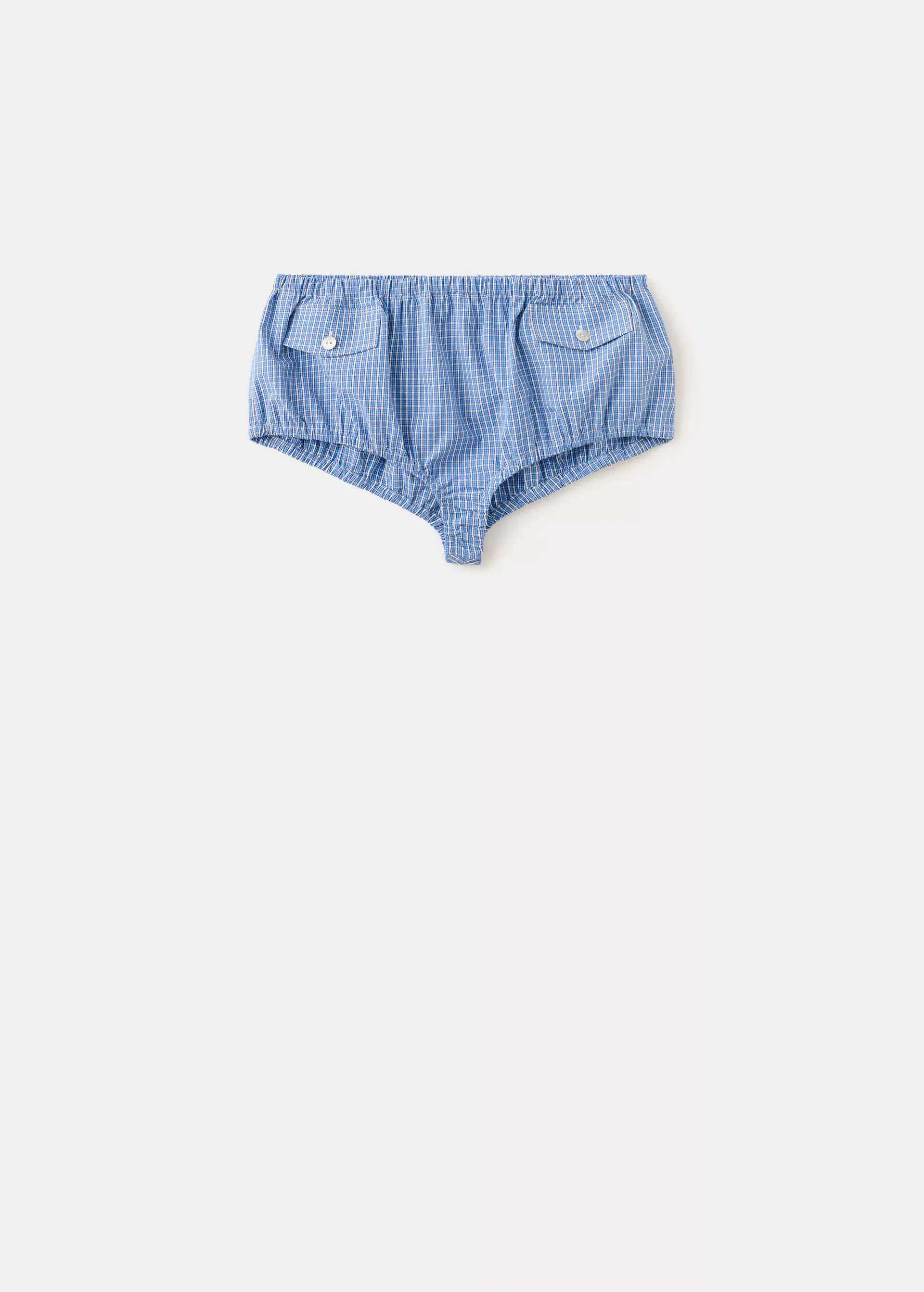 Checkered Mini Shorts - Women | Mango Usa