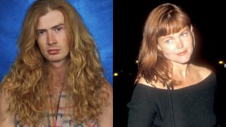 Dave Mustaine and Belinda Carlisle