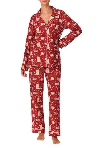 BedHead Pajamas Gingerbread Village Family Jersey Pajama Set