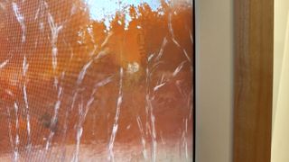 Vieunite Textura Digital Canvas review; a close up of a digital frame's display