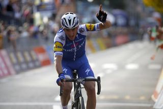 Julian Alaphilippe (Quick-Step Floors) takes second