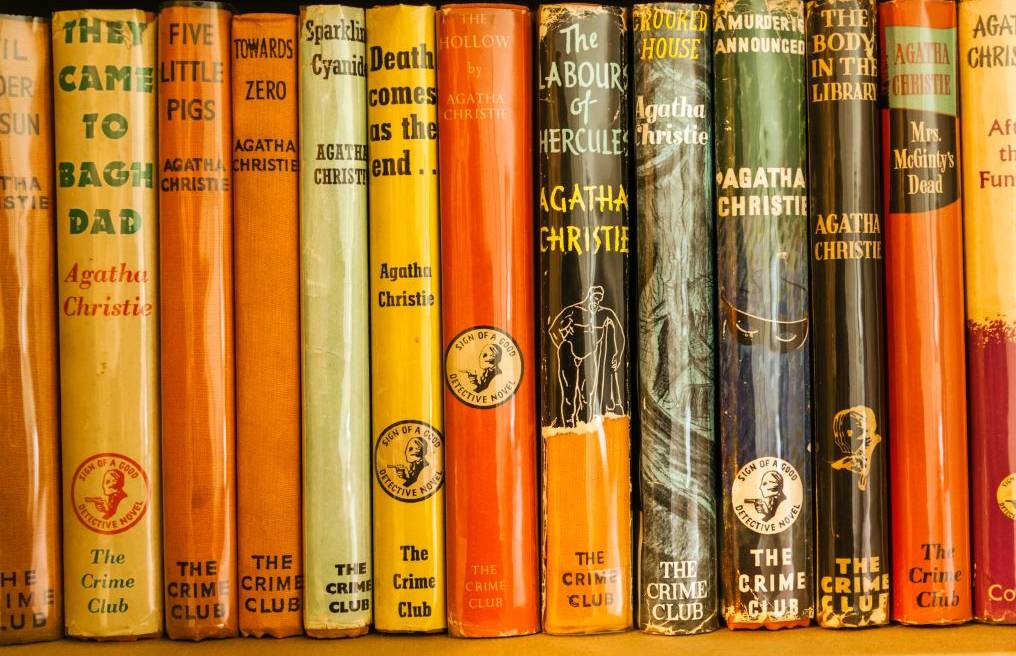 Agatha Christie book collection