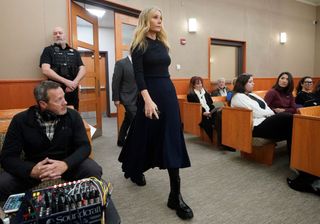 Gwyneth Paltrow courtroom style in Utah