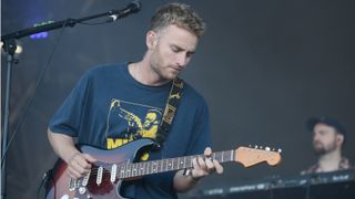 Tom Misch performs at Love Supreme Jazz Festival 2022 at Glynde Place on July 02, 2022 in Lewes, England