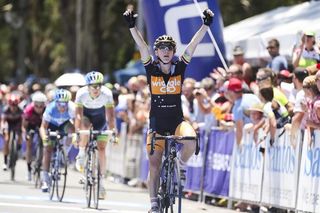 Bronzini sprints to stage three victory at Santos Women's Tour
