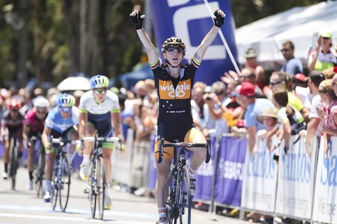 Georgia Bronzini takes the win