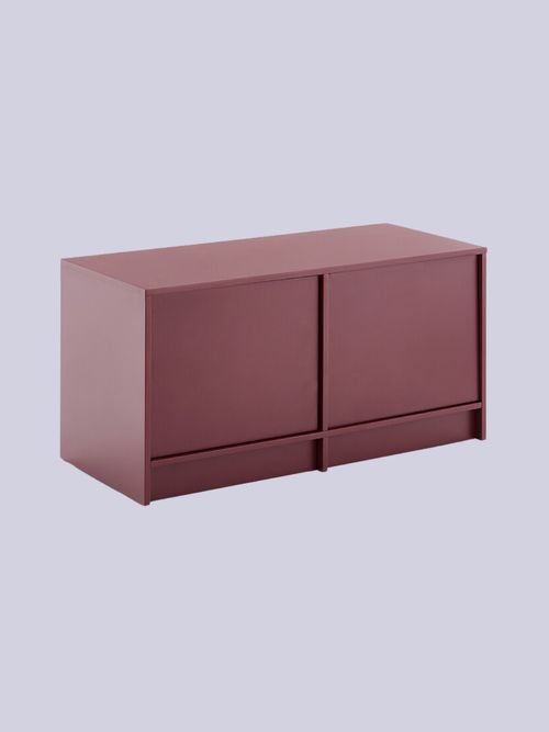 Senssia Oak Veneer Low Sideboard