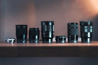 prime and zoom lenses