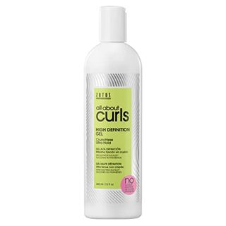 All About Curls High Definition Gel | Crunchless Ultra Hold | Define, Moisturize, De-Frizz | All Curly Hair Types | Vegan & Cruelty Free | Sulfate Free | 15 Fl Oz
