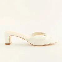 Senna Twist Block Sandal - £248 at Reformation