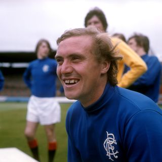 Colin Stein was the Rangers hero back in 1975