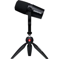 Shure MV7 Tripod kit| Condenser mic | USB, XLR | 48kHz sampling rate | 20-20kHz frequency response | $269.00$242.00 at Amazon (save $27)