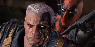 Cable and Deadpool in the Deadpool video game
