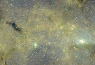Gas Cloud Spitzer Milky Way