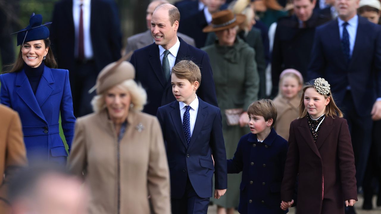 Lena Tindall was the young royal who cracked fans up with her mischievous antics this year, as Prince Louis was more reserved for once