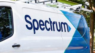 Spectrum logo on truck
