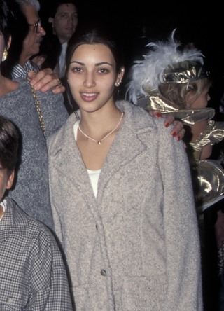 Kim Kardashian in 1995