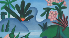 O Lago (The Lake) by Tarsila do Amaral.