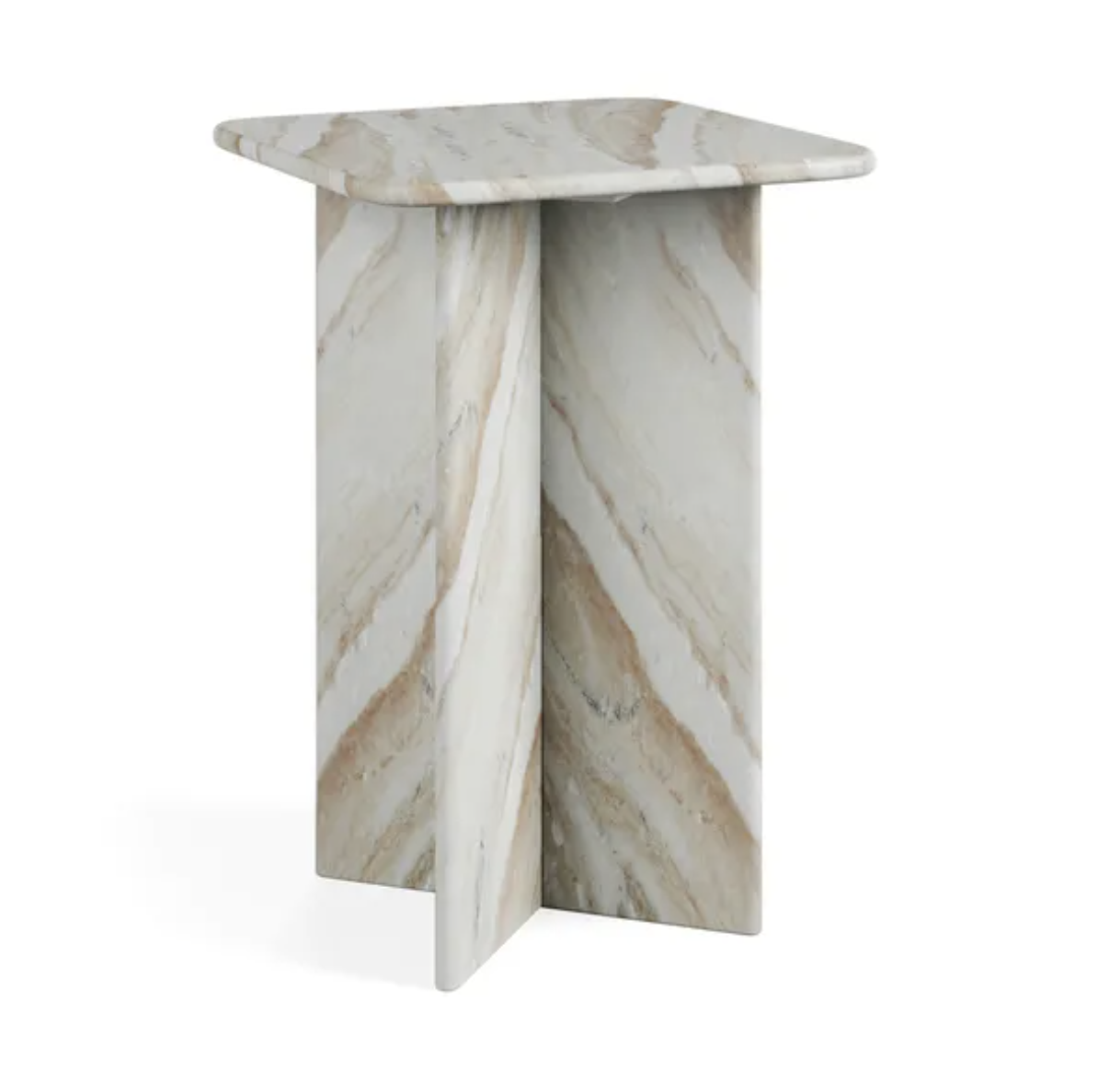 Marble side table